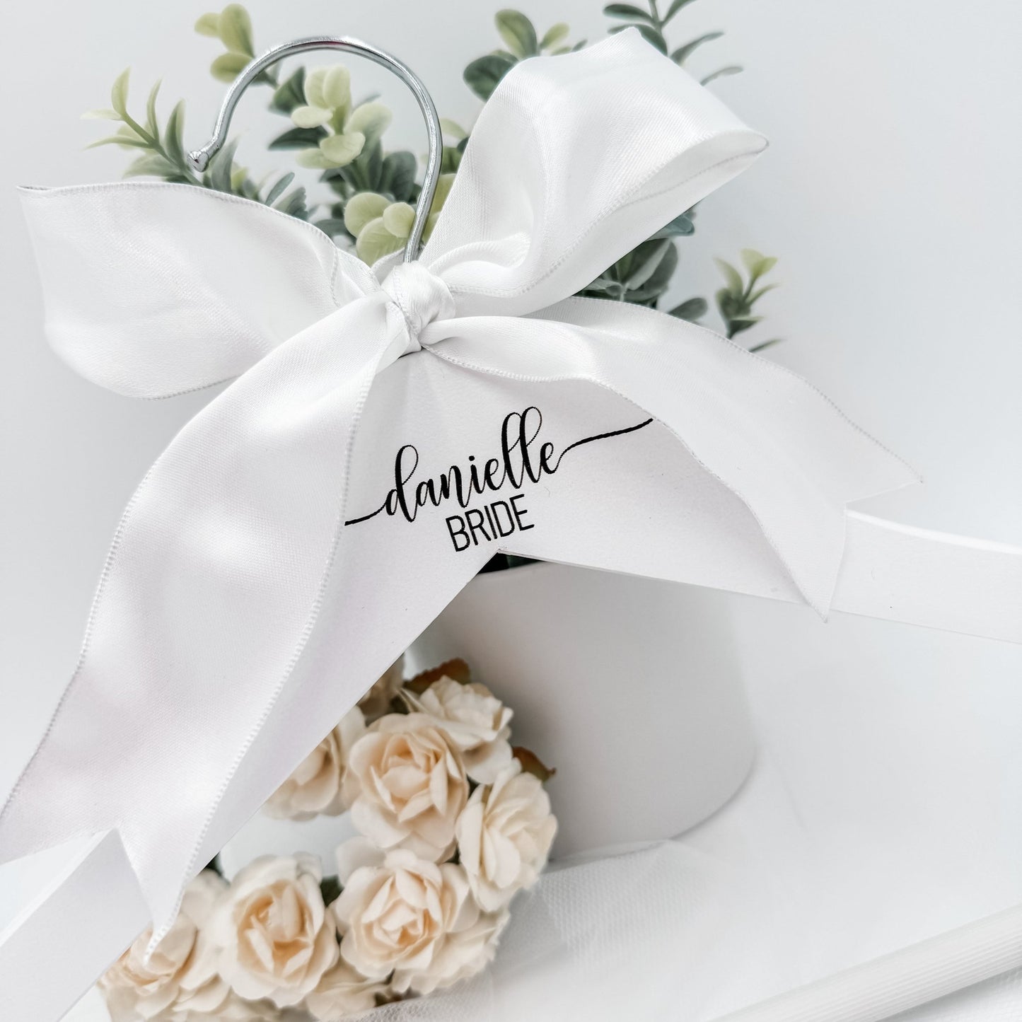 Custom Engraved Bridal Party Hangers - Embellish My Heart
