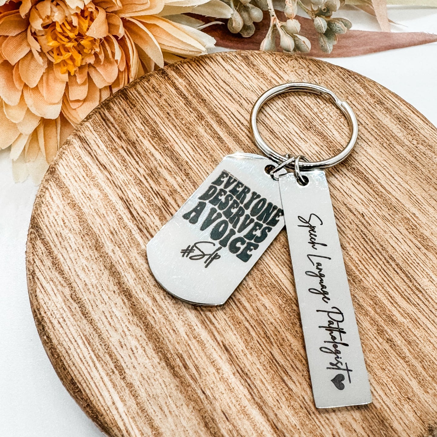 Custom Keychain - Embellish My Heart
