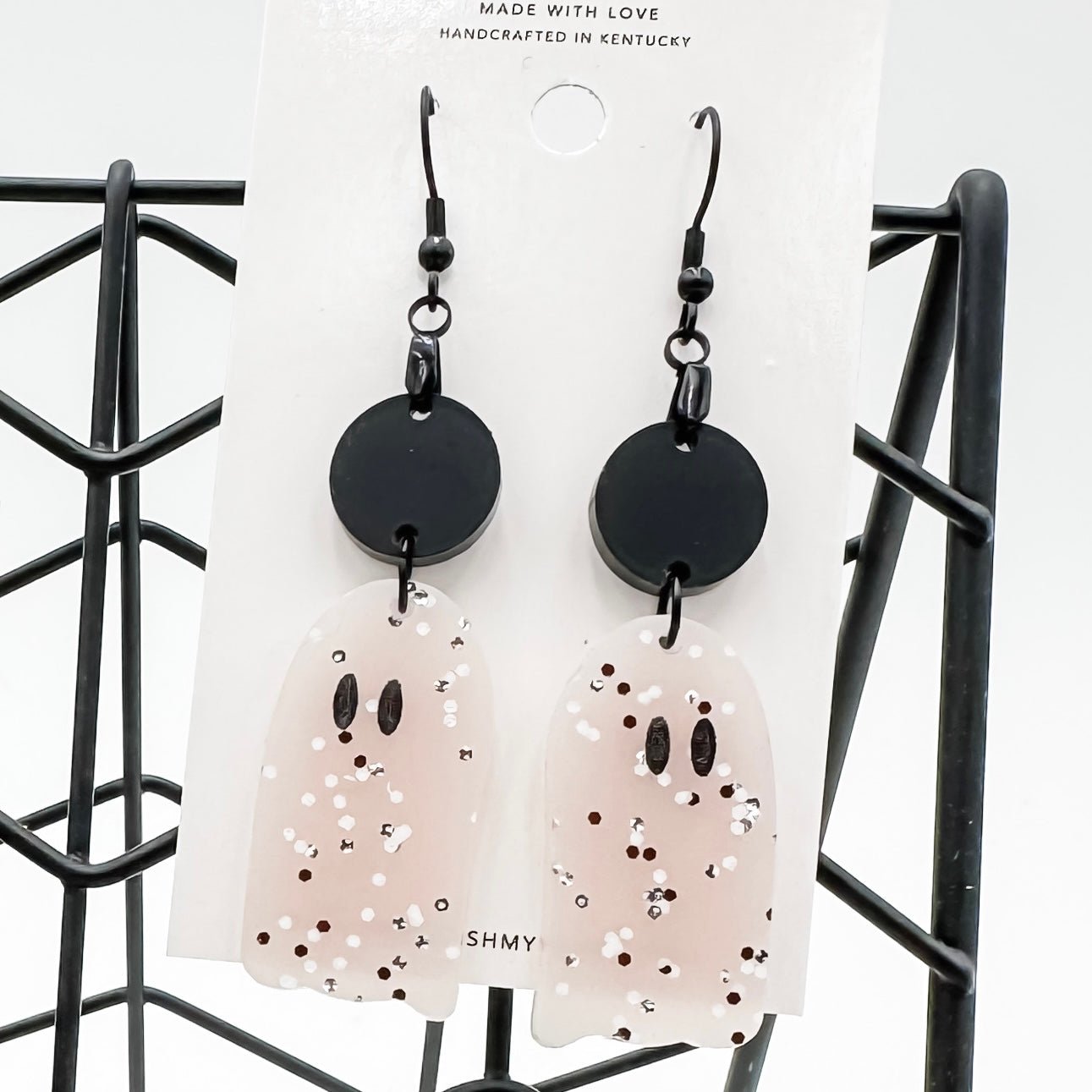 Handmade Ghost Earrings β Lightweight Fall & Halloween Jewelry β 3 Styles - Embellish My Heart
