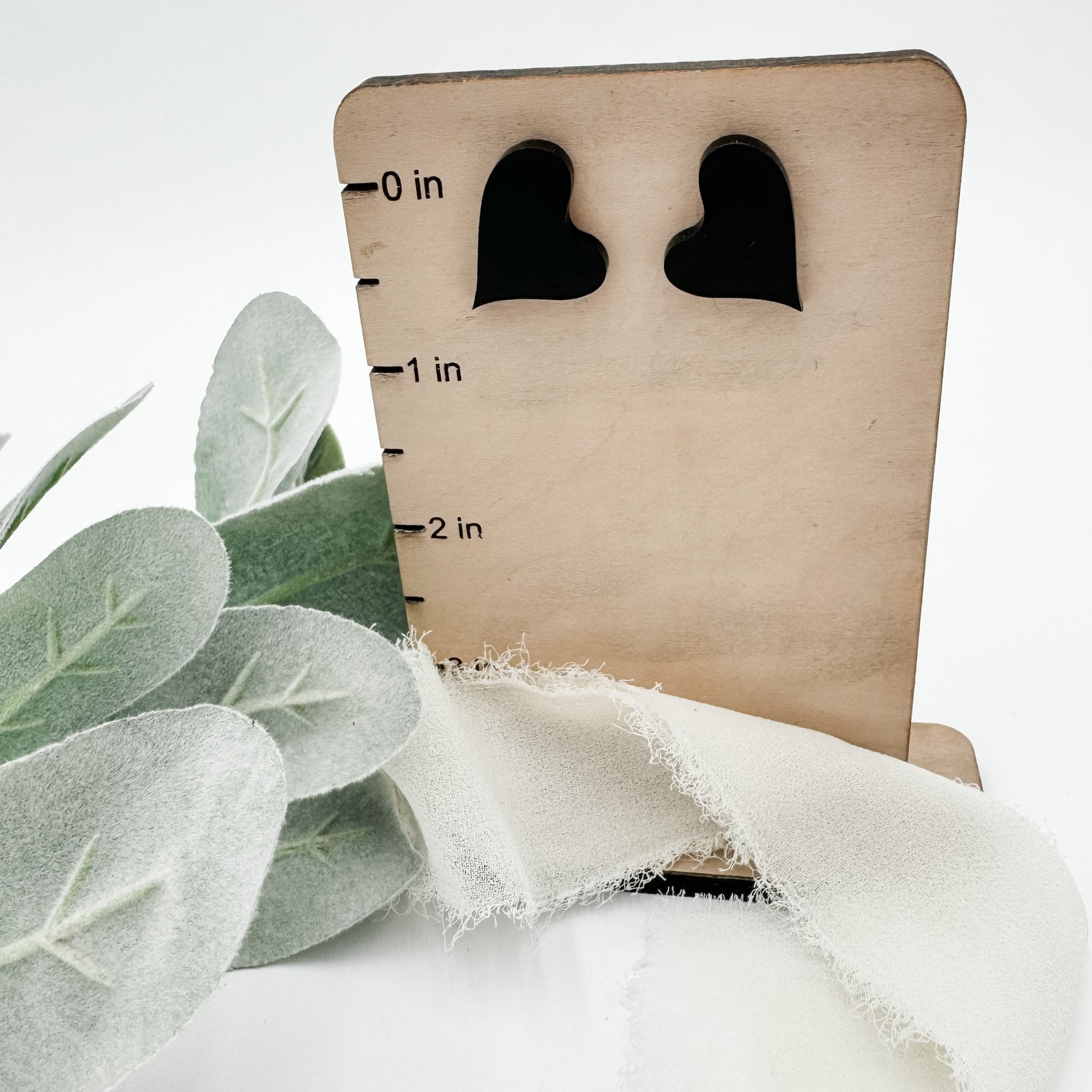 Heart Stud Earrings - Embellish My Heart