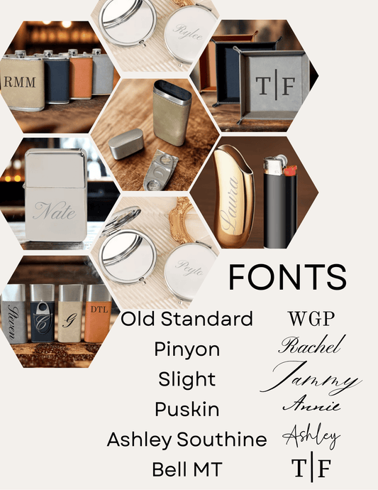 Personalized Compact Mirror | Custom Engraved Mirror | Bridesmaid Gift | Everyday Touch - Up Mirror - Embellish My Heart