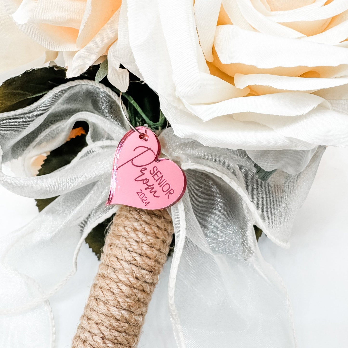 Prom Flower Charms, Senior Prom Flowers, Homecoming, Junior Prom - Embellish My Heart