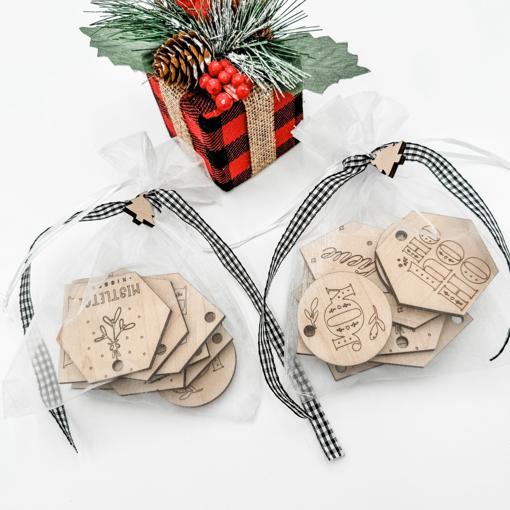 Wooden Christmas Gift Tags β Set of 10 - Embellish My Heart