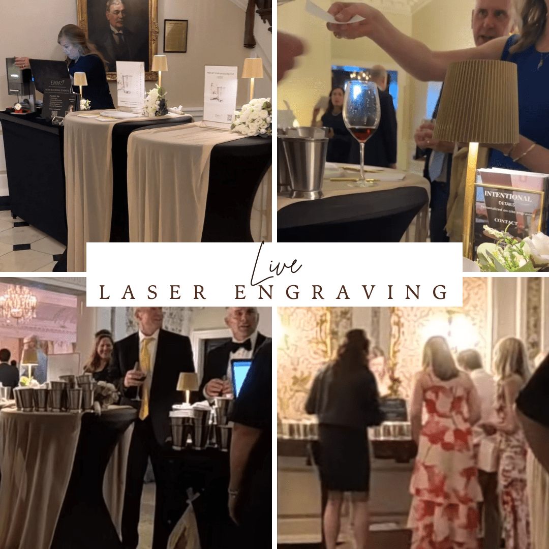 What Is Live Laser Engraving and Why It's the Hottest Wedding Trend Right Now - Embellish My Heart