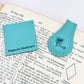 Custom Magnetic Leather Bookmark – Personalized Engraved Front or Double-Sided | Gift for Readers, Journals, or Bible Tabs