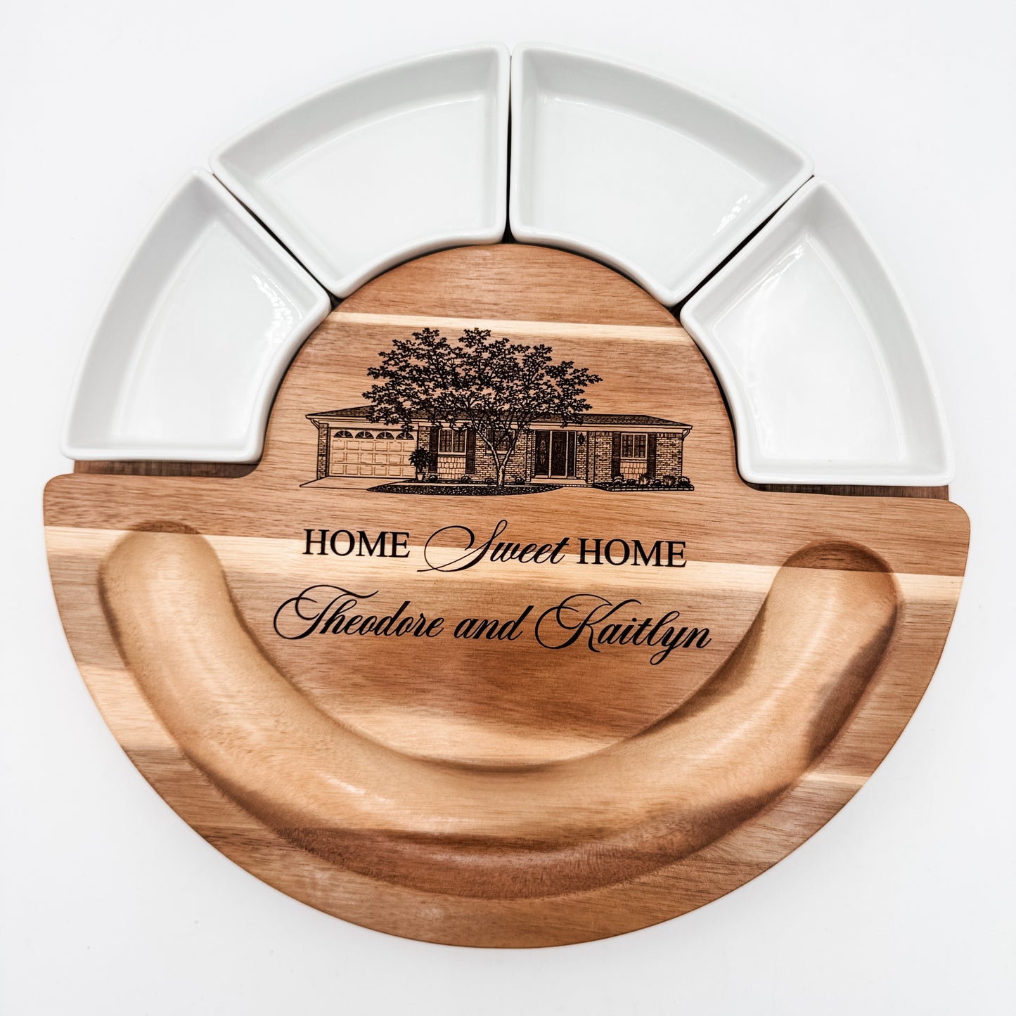 Personalized House Engraved Charcuterie Board Custom Home Cutting Board Gift Realtor Closing Gift, Housewarming Keepsake