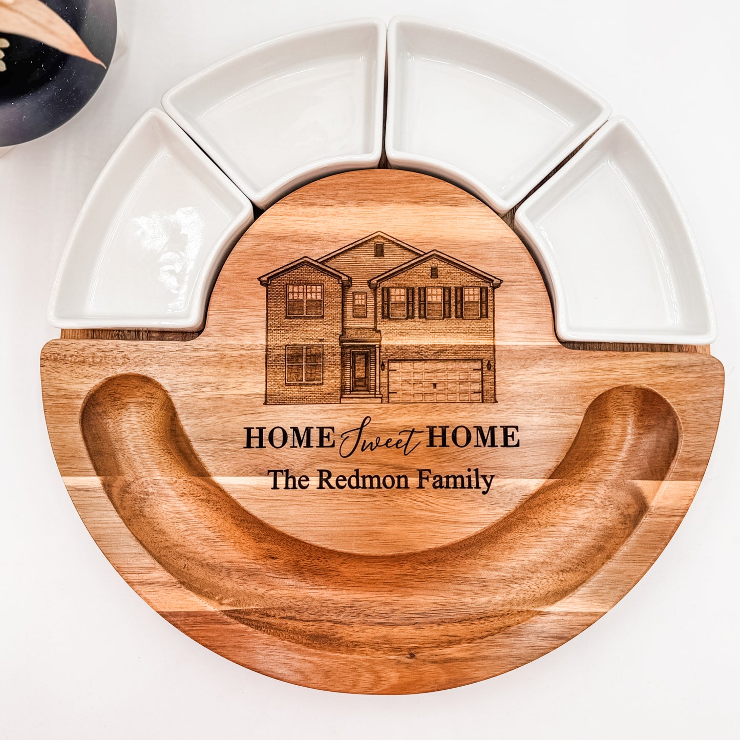 Personalized House Engraved Charcuterie Board Custom Home Cutting Board Gift Realtor Closing Gift, Housewarming Keepsake