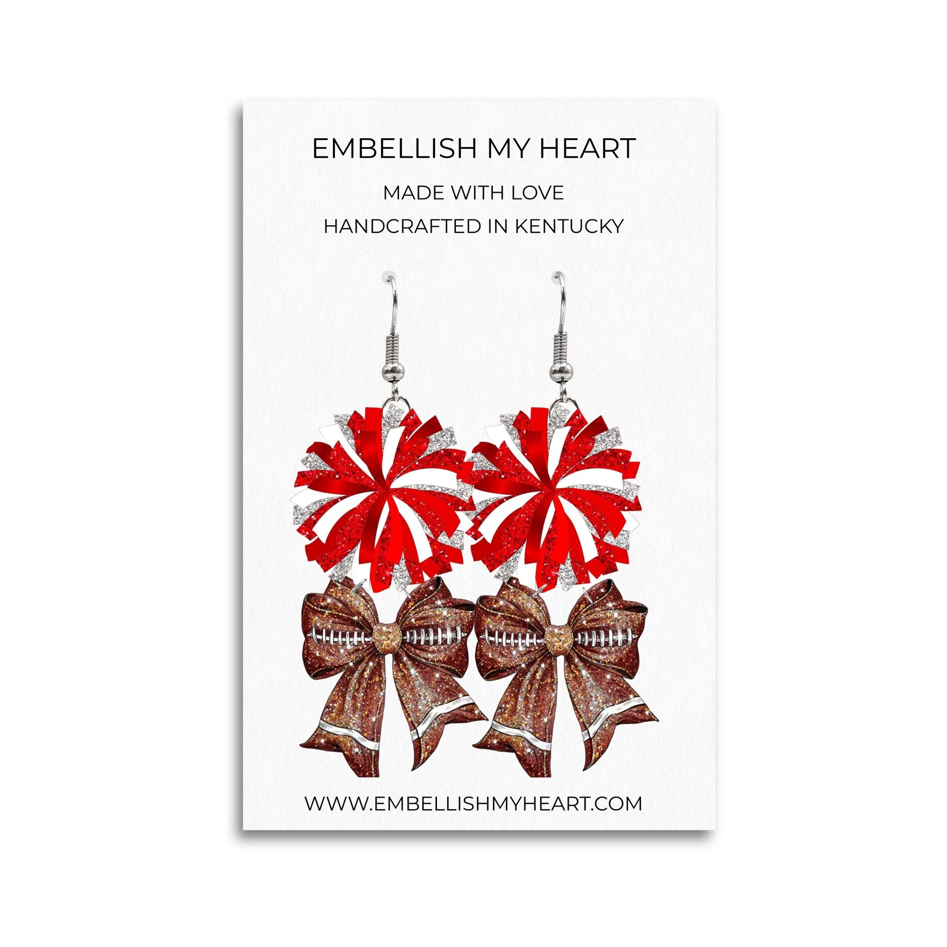 Cheer Booster Sample Set – Pick Any 5 Pairs - Embellish My Heart