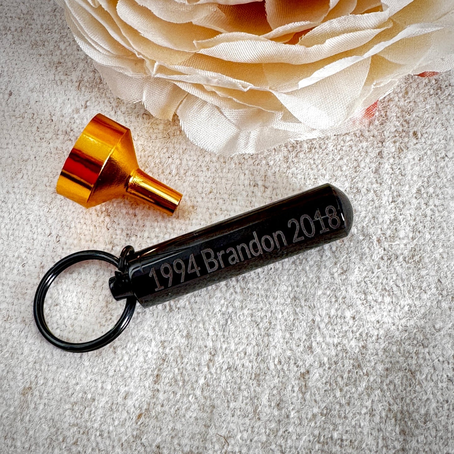 Cremation Jewelry - Urn Keychain for Ashes | Memorial Keepsake Keychain - Embellish My Heart