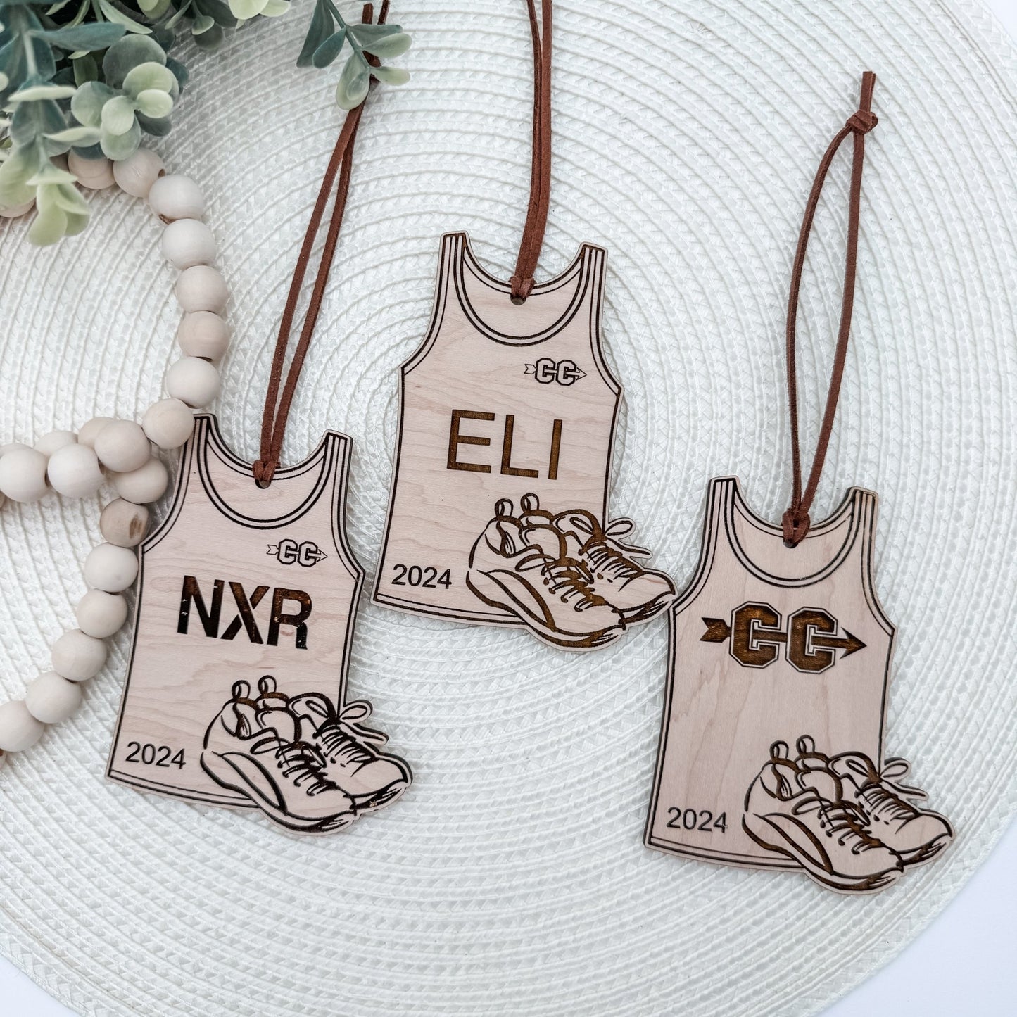 Cross Country Personalized Christmas Ornament - Embellish My Heart