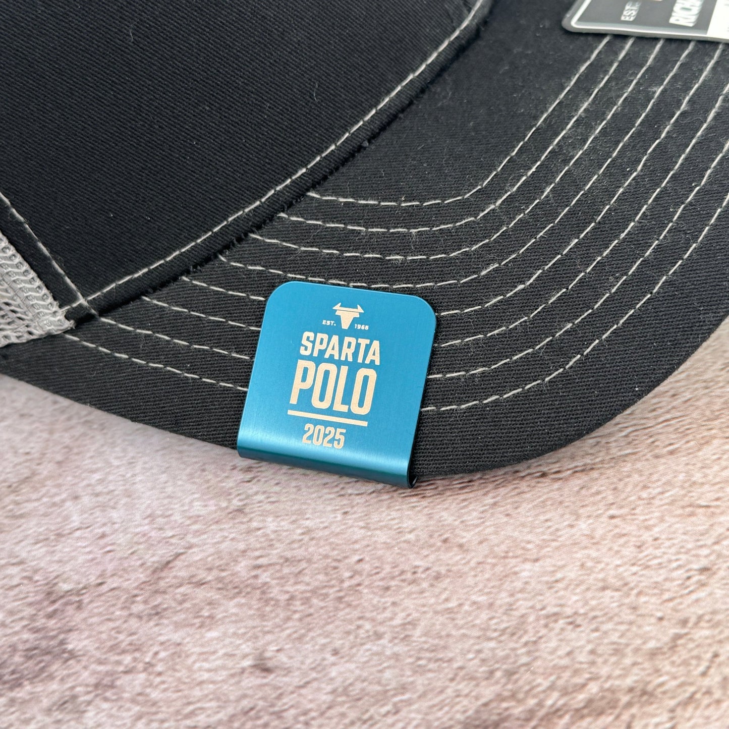 Custom Logo Hat Clip – Engraved Aluminum Clip for Teams, Clubs & Businesses - Embellish My Heart