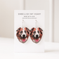 Custom Pet Photo Earrings – Dangle or Stud | Personalized Pet Gift | Photo Jewelry for Dog Moms, Cat Lovers & Memorials - Embellish My Heart