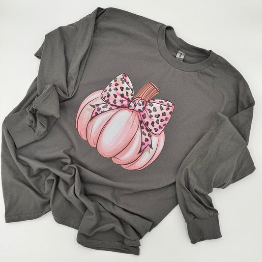 Fall Faves Pre - Order: Pink Leopard Pumpkin & Spooky Ghost Tees - Embellish My Heart