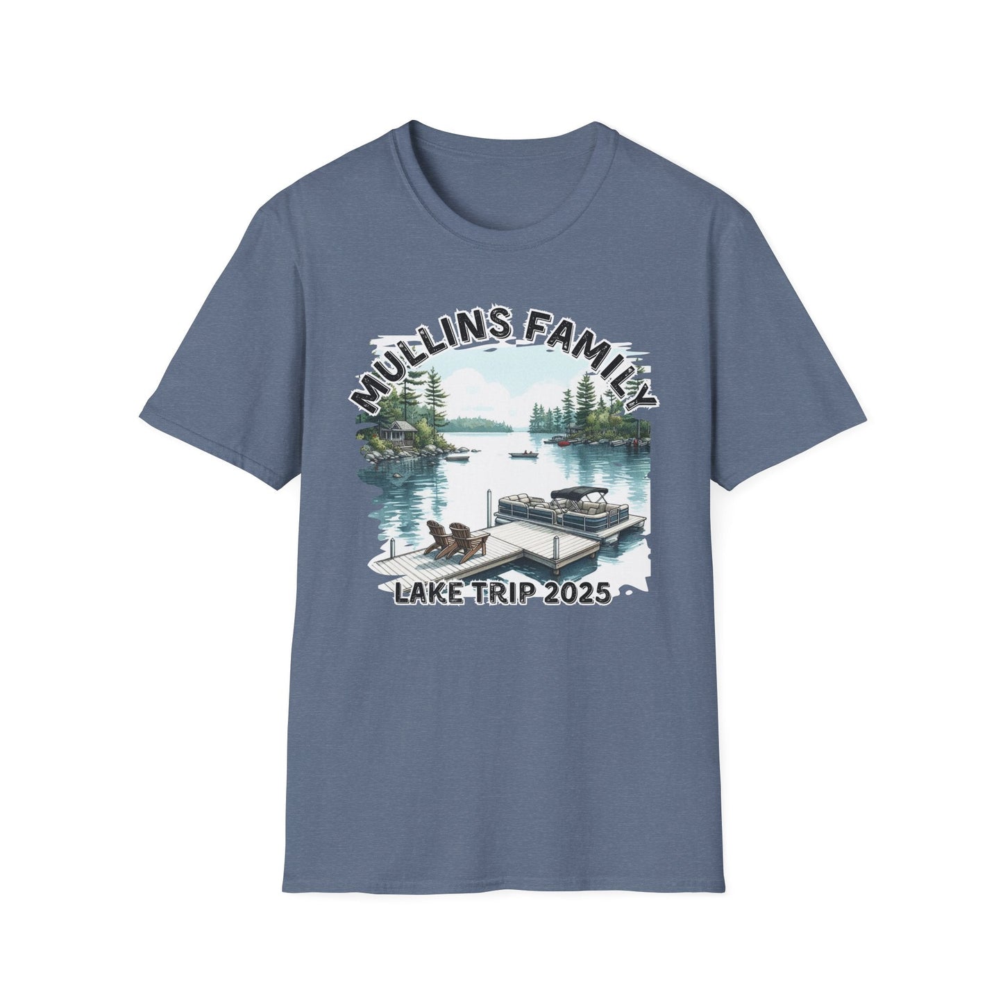 Family Lake Trip Unisex T-Shirt, Personalized Vacation Tee, Relaxed Fit Summer Shirt, Lake Adventure Wear, Gift for Travelers - Embellish My Heart