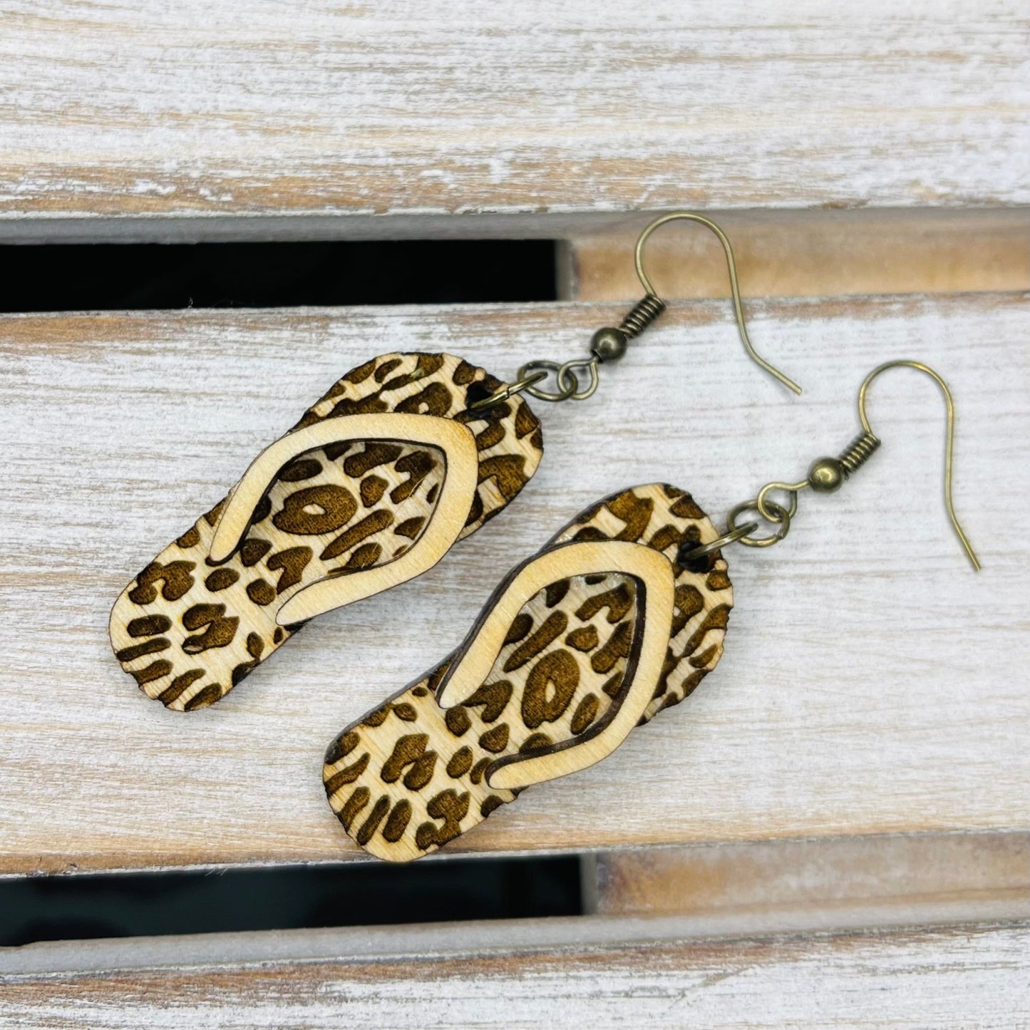 Flip Flop Earrings - Embellish My Heart