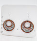 Floral Wood Earrings – Lightweight Handmade Dangles in Drop, Circle, or Modern Square Style - Embellish My Heart
