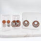 Floral Wood Earrings – Lightweight Handmade Dangles in Drop, Circle, or Modern Square Style - Embellish My Heart
