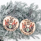 Funny Jumper Cable Christmas Ornament – “Since You Like to Start Sh*t / Start Stuff” – Handmade Holiday Gift for Friends, Siblings, or Coworkers - Embellish My Heart