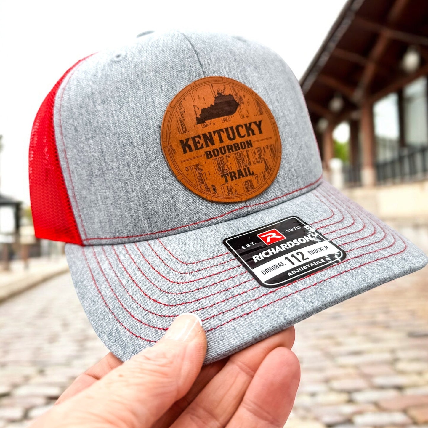 Kentucky Bourbon Trucker Baseball Cap Hat - Embellish My Heart