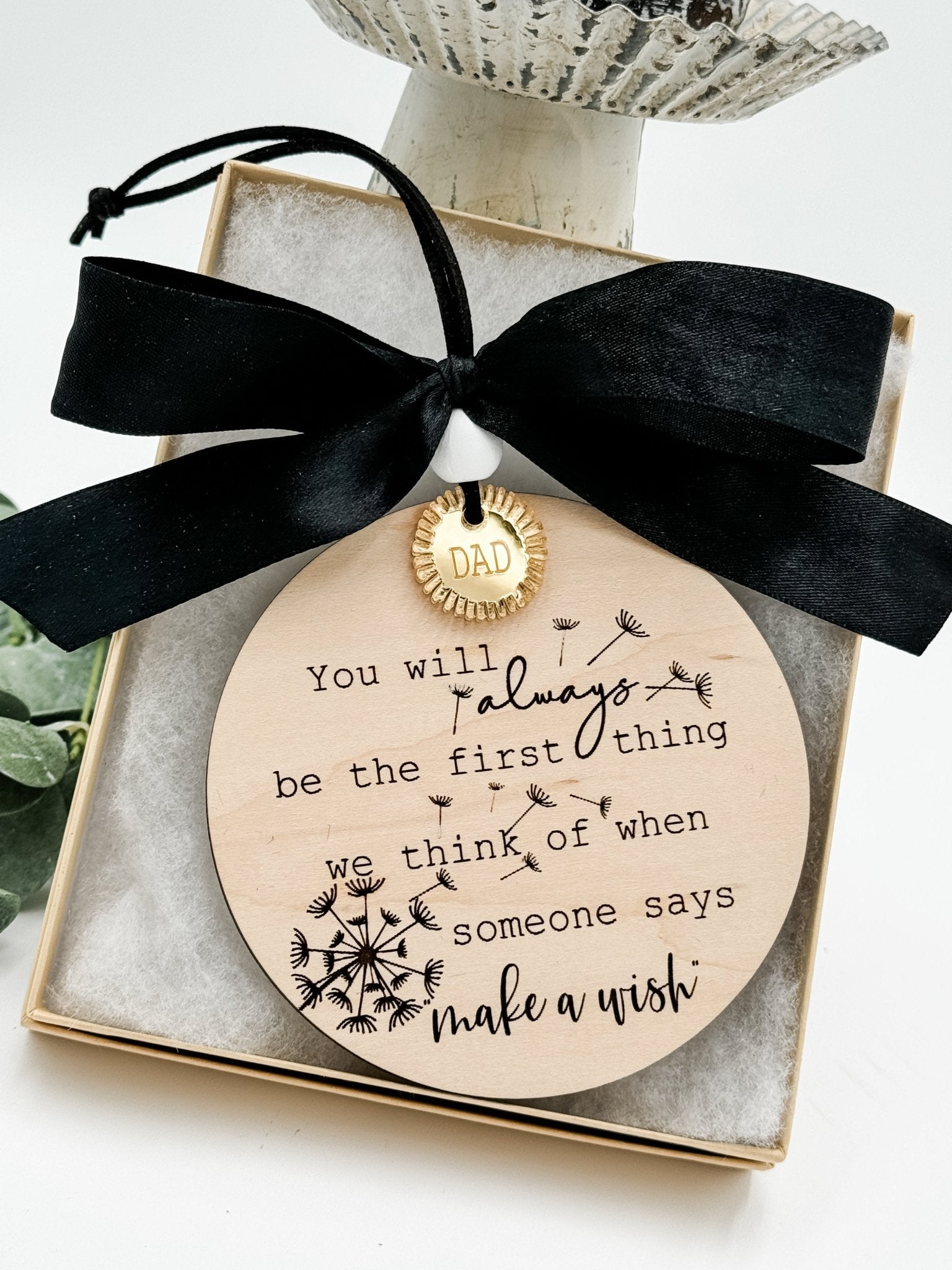 “Make A Wish” Christmas Ornament, Memorial Ornament Gift - Embellish My Heart