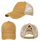 MESH VINTAGE BASEBALL CAP - Embellish My Heart