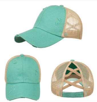 MESH VINTAGE BASEBALL CAP - Embellish My Heart