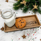 Milk & Cookies for Santa Tray Plate - Embellish My Heart