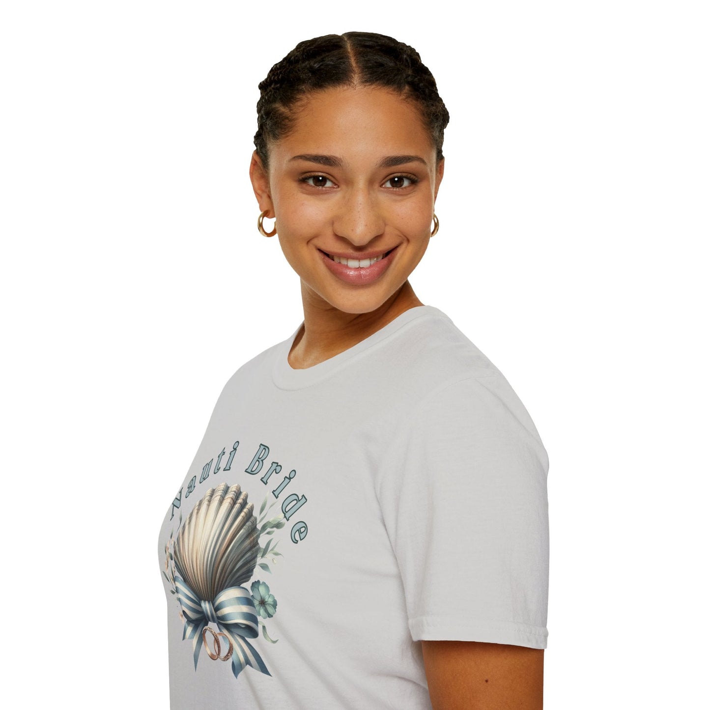 Nauti Bride Unisex T-Shirt - Perfect for Beach Weddings, Bachelorette Parties, Nautical Themes, Bridal Showers, Summer Events - Embellish My Heart