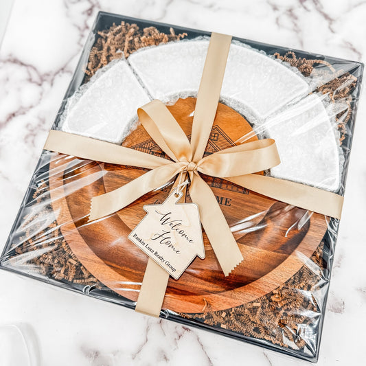 Personalized Charcuterie Cutting Board with Knives & Ramekins – Wedding Gift, Housewarming Gift, Closing Gift - Embellish My Heart