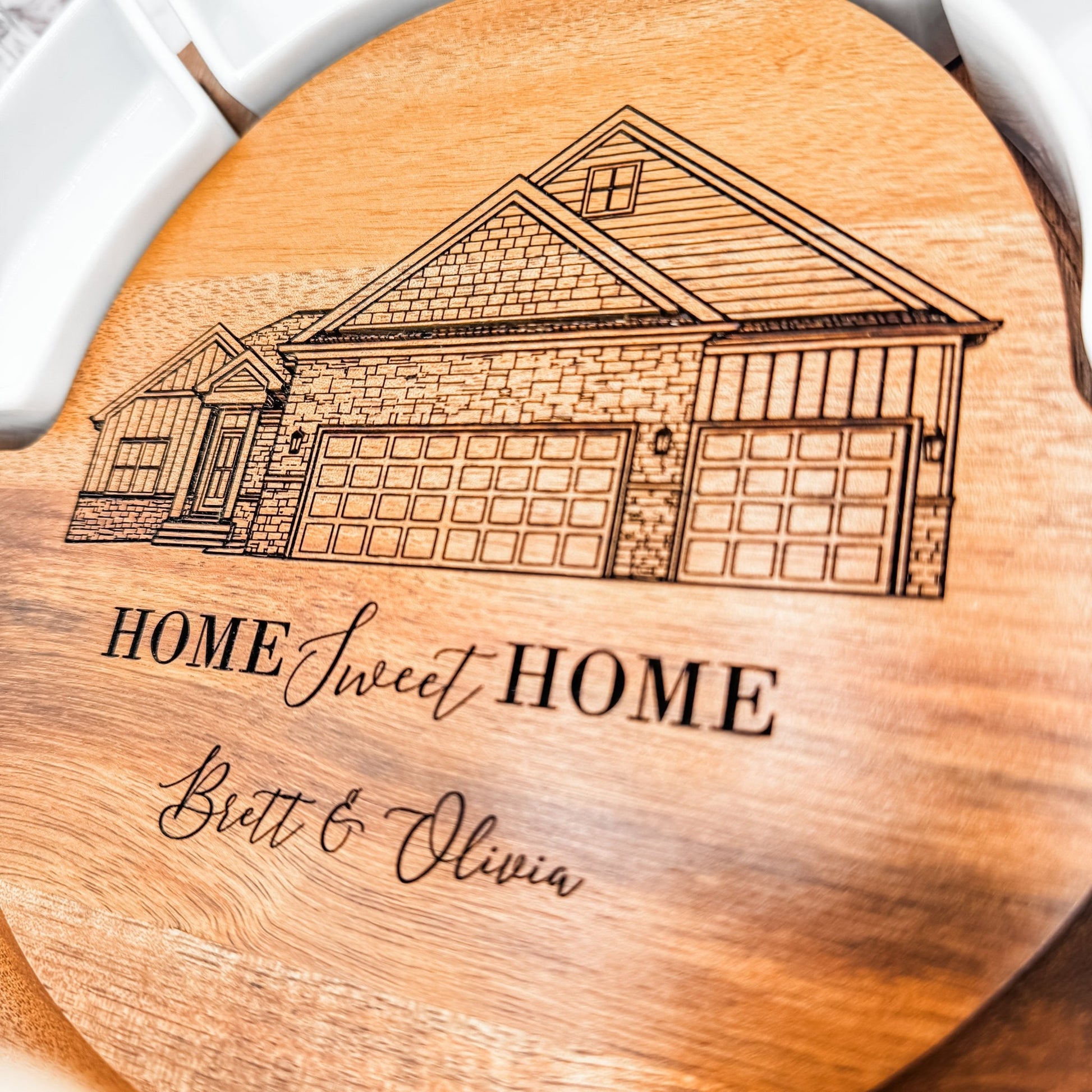 Personalized Charcuterie Cutting Board with Knives & Ramekins – Wedding Gift, Housewarming Gift, Closing Gift - Embellish My Heart