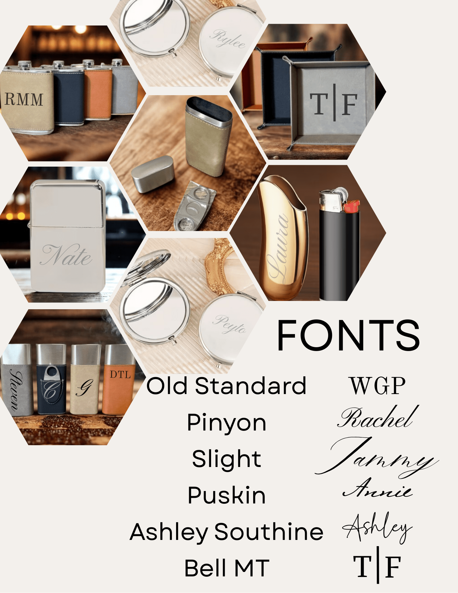 Personalized Compact Mirror | Custom Engraved Mirror | Bridesmaid Gift | Everyday Touch - Up Mirror - Embellish My Heart