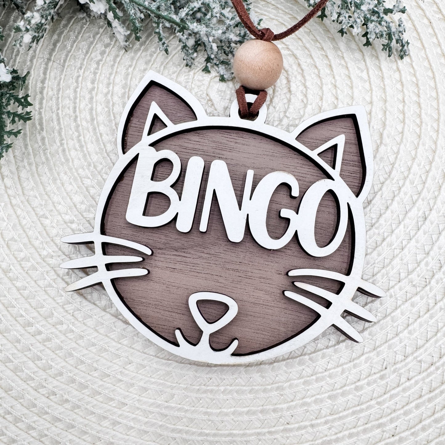 Personalized Dog & Cat Christmas Ornament – Custom Name Keepsake - Embellish My Heart