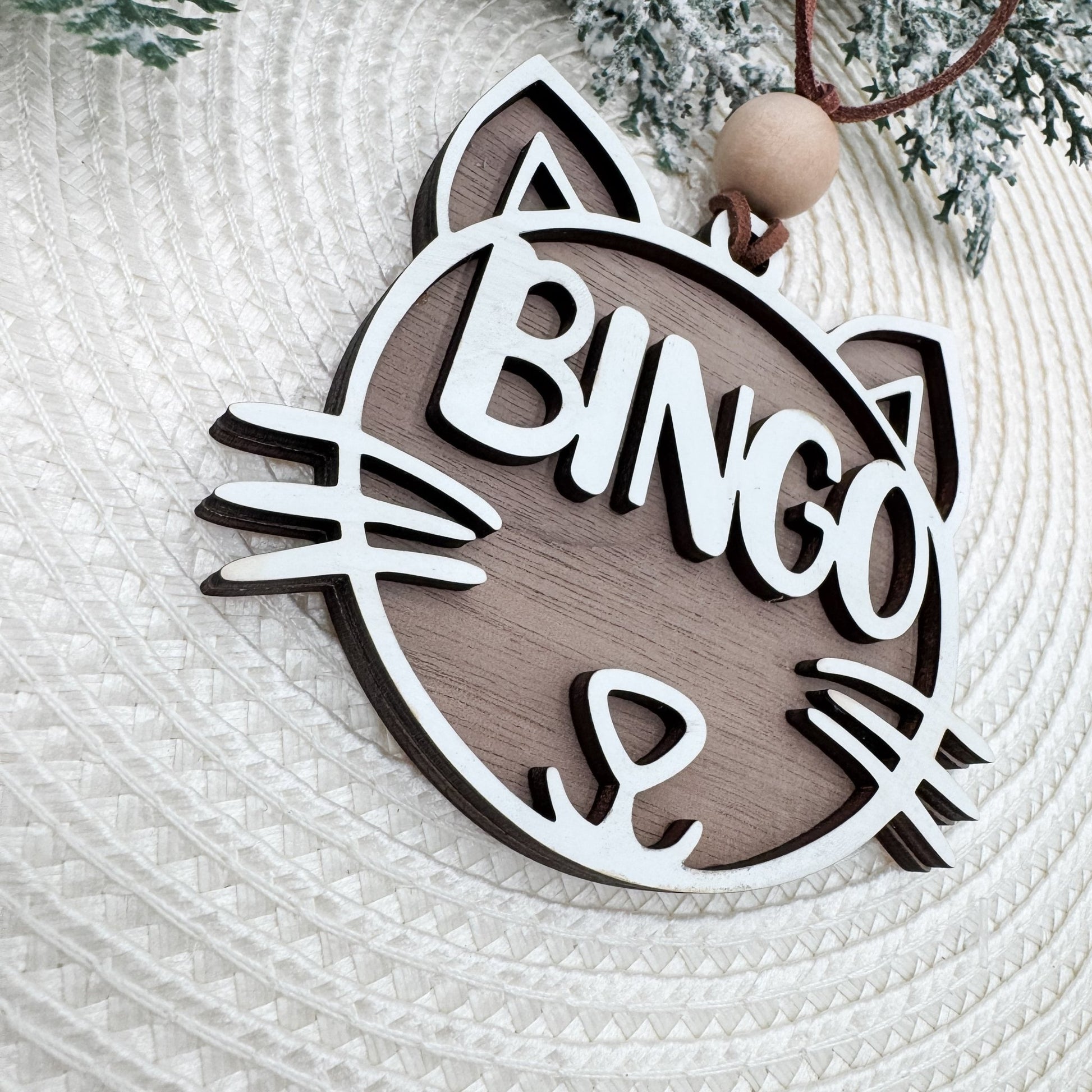 Personalized Dog & Cat Christmas Ornament – Custom Name Keepsake - Embellish My Heart