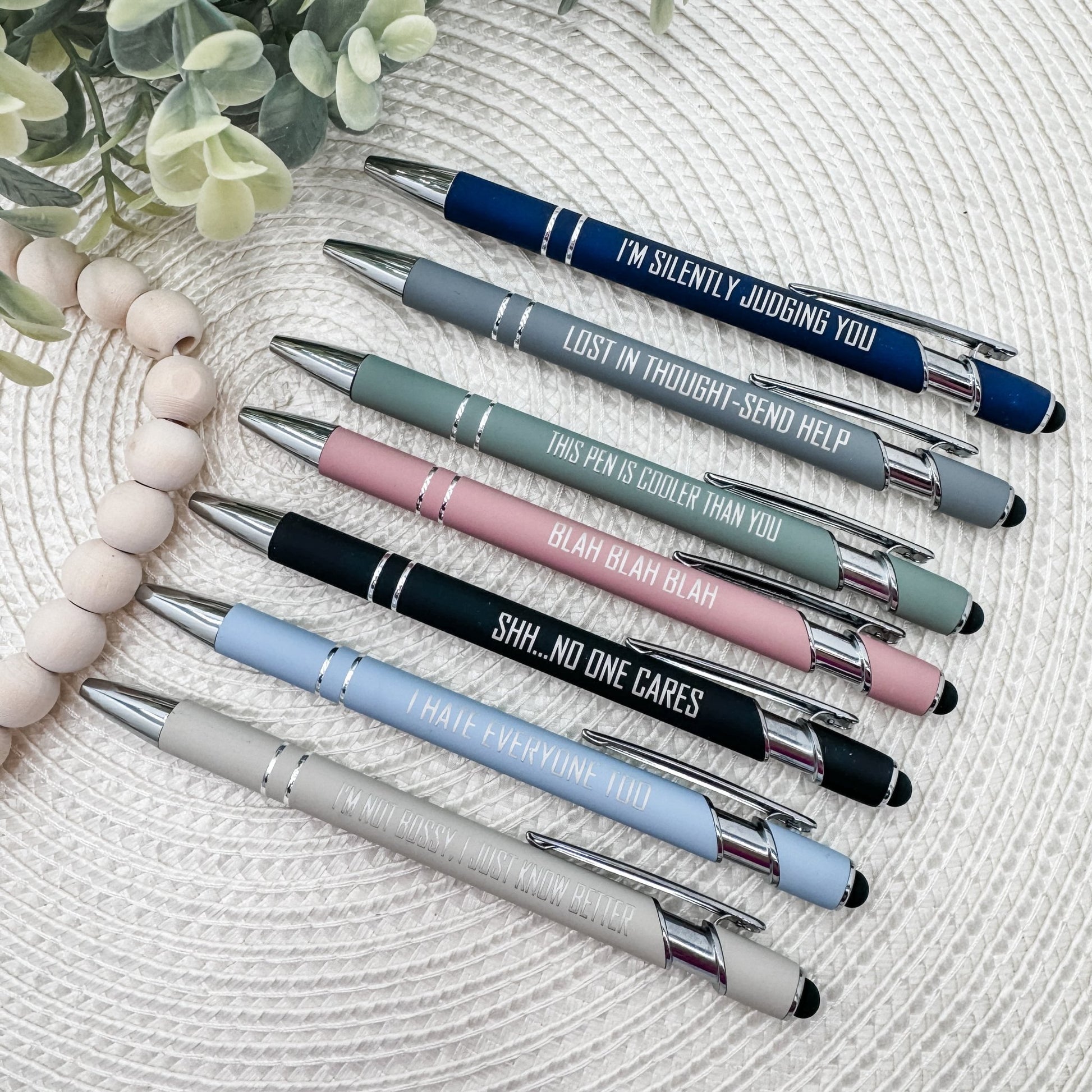 Personalized Engraved Stylus Pens - Embellish My Heart