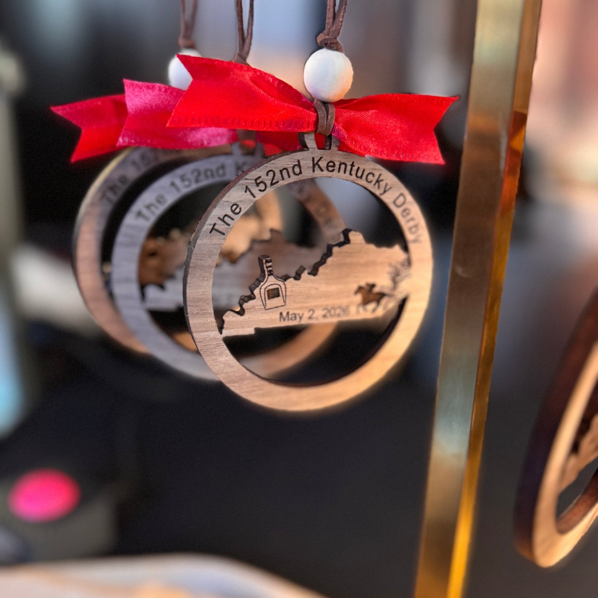 Personalized Kentucky Derby Ornament 2026 • Custom Name Derby Keepsake • Louisville Event Gift • Horse Racing Souvenir • Derby Party Favor - Embellish My Heart