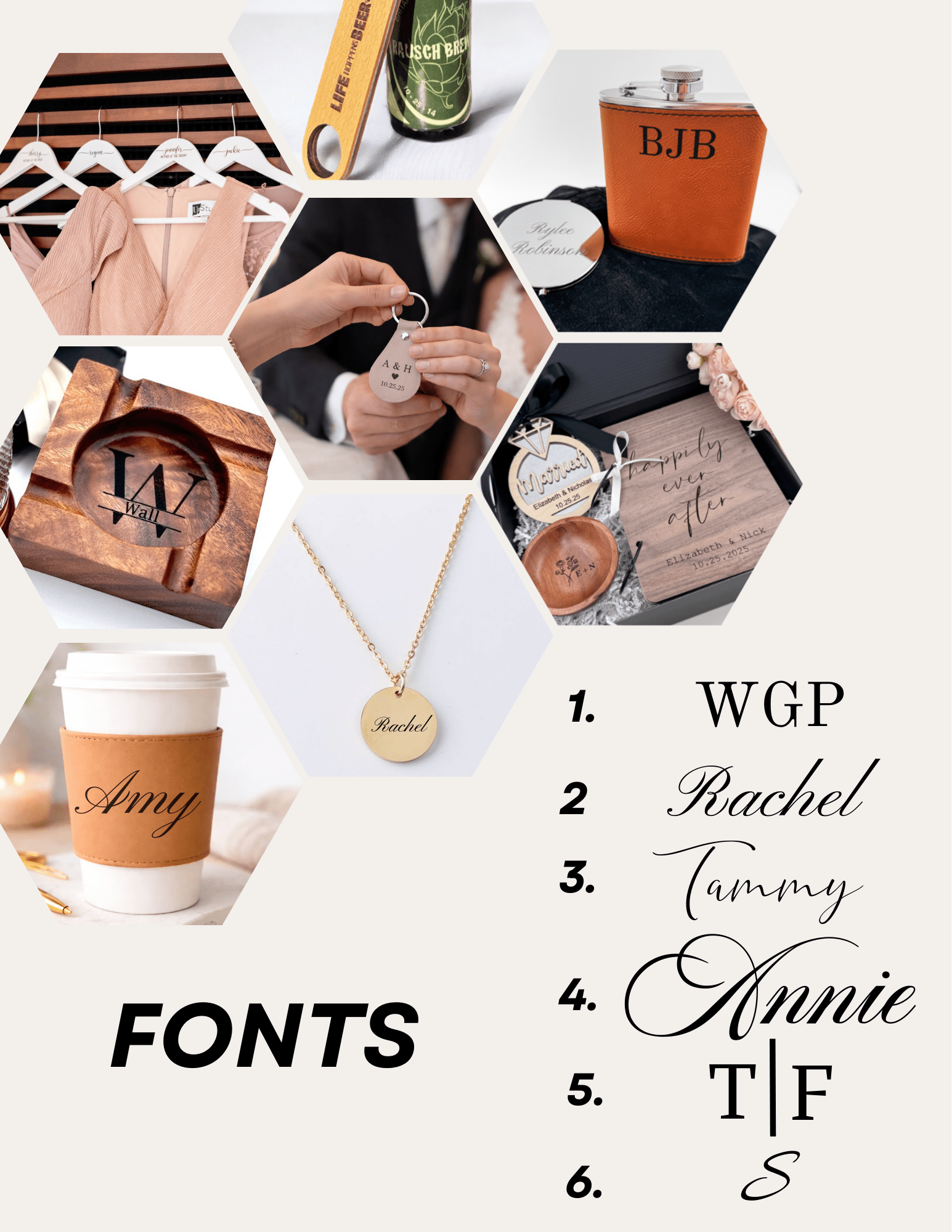 Personalized Leatherette Flask for Groomsmen Custom Engraved Wedding Party Gift - Embellish My Heart