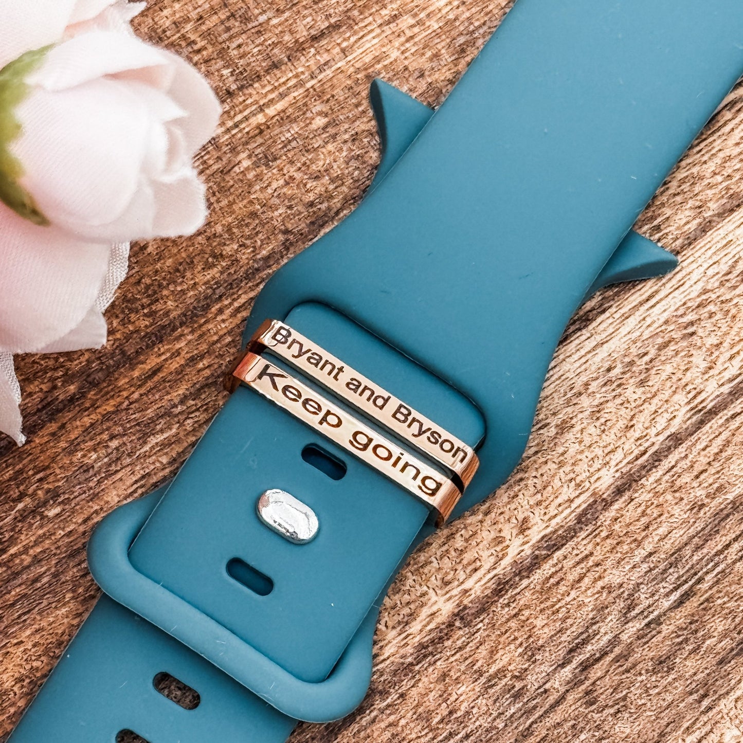 Personalized Watch Band Charm| Medical Alert ID Tag - Embellish My Heart