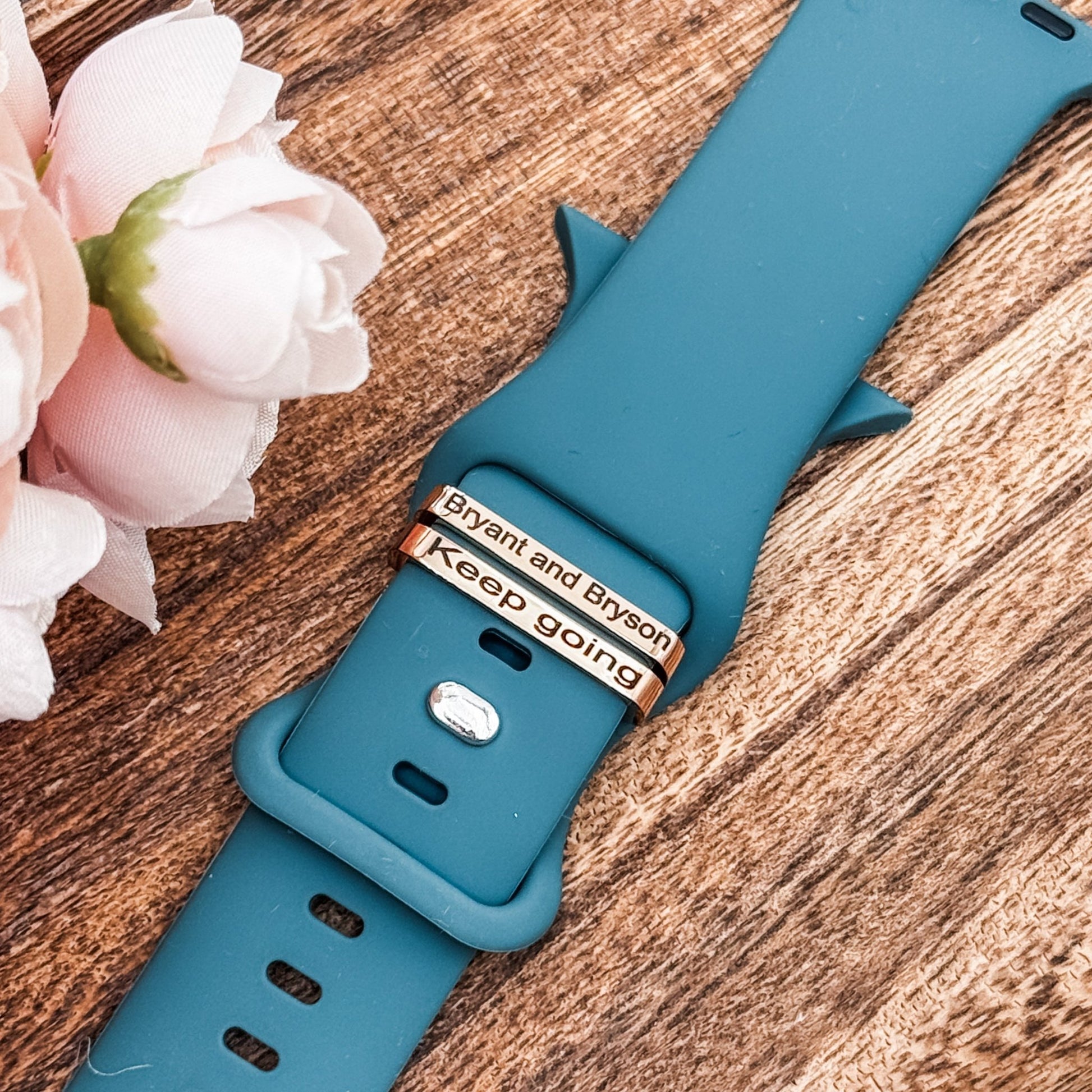 Personalized Watch Band Charm| Medical Alert ID Tag - Embellish My Heart