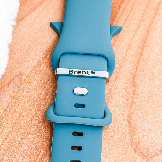 Personalized Watch Band Charm| Medical Alert ID Tag - Embellish My Heart