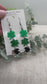 Shamrock Shimmer St. Patrick's Day Dangle Earrings