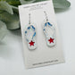 Star Spangled Flip Flop Earrings