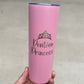 Pontoon Princess Slim Tumbler Cup