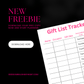 Printable Gift Planner – Free Download - Embellish My Heart