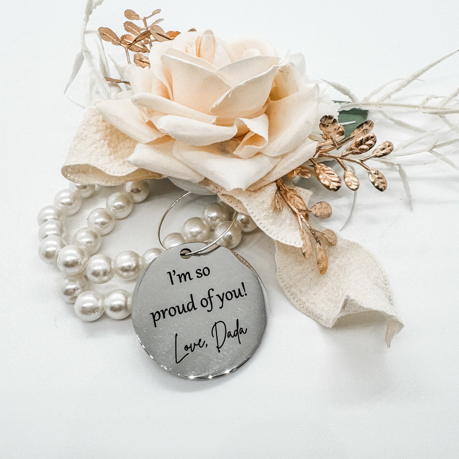 Prom Flower Charms, Senior Prom Flowers, Homecoming, Junior Prom - Embellish My Heart