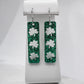 Shamrock Bar St. Patrick's Day Dangle Earrings - Embellish My Heart