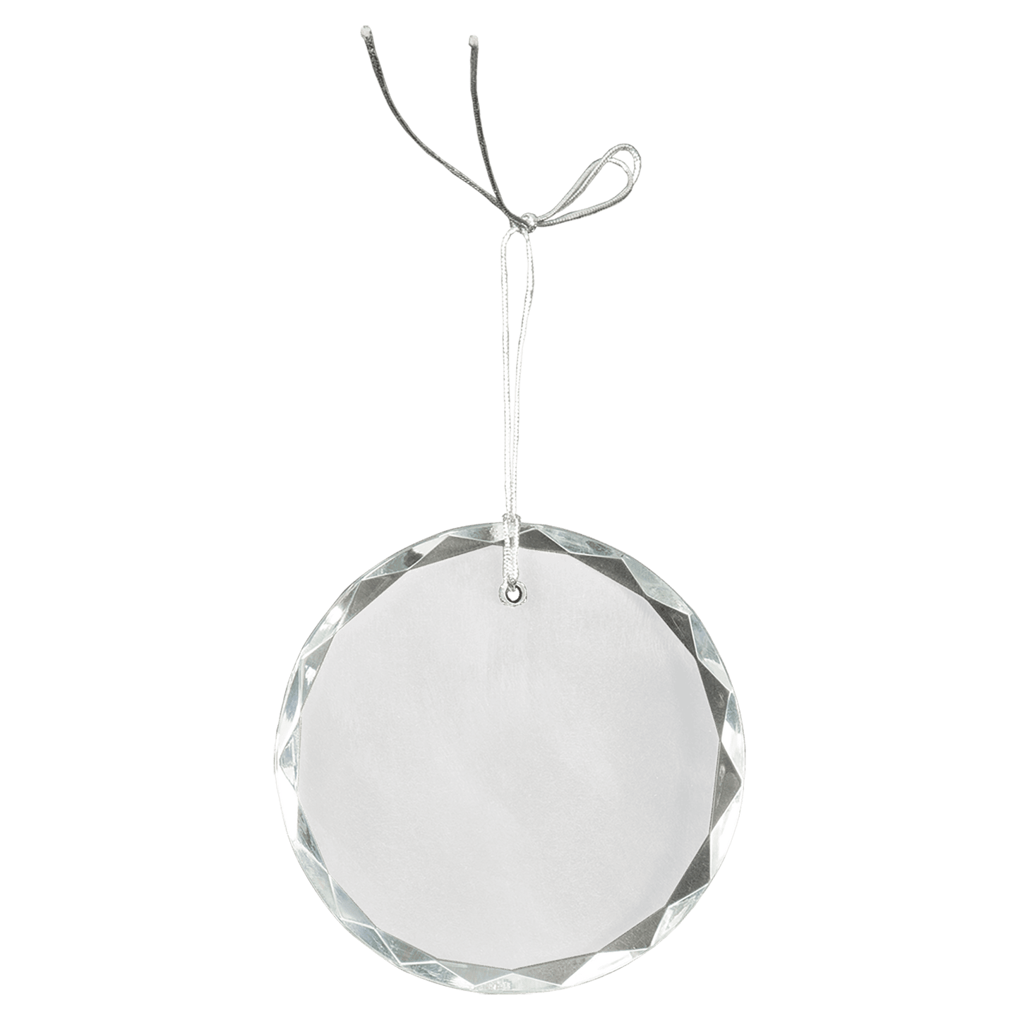 Wholesale Custom Crystal Round Faceted Ornament – 3" - Embellish My Heart