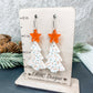 Christmas Tree Acrylic Dangle Earrings - Embellish My Heart