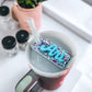 Confetti Dots Tumbler Topper, Personalized Tumbler Name Plate, STAN - Embellish My Heart