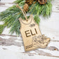 Cross Country Personalized Christmas Ornament - Embellish My Heart Crafts