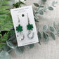 Lucky Shamrock St. Patrick's Day Dangle Earrings - Embellish My Heart